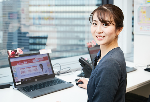 先輩社員 / インタビュー
